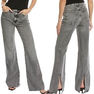 NWT 7 For All Mankind Fern Grey Easy Bootcut Jean Size 25